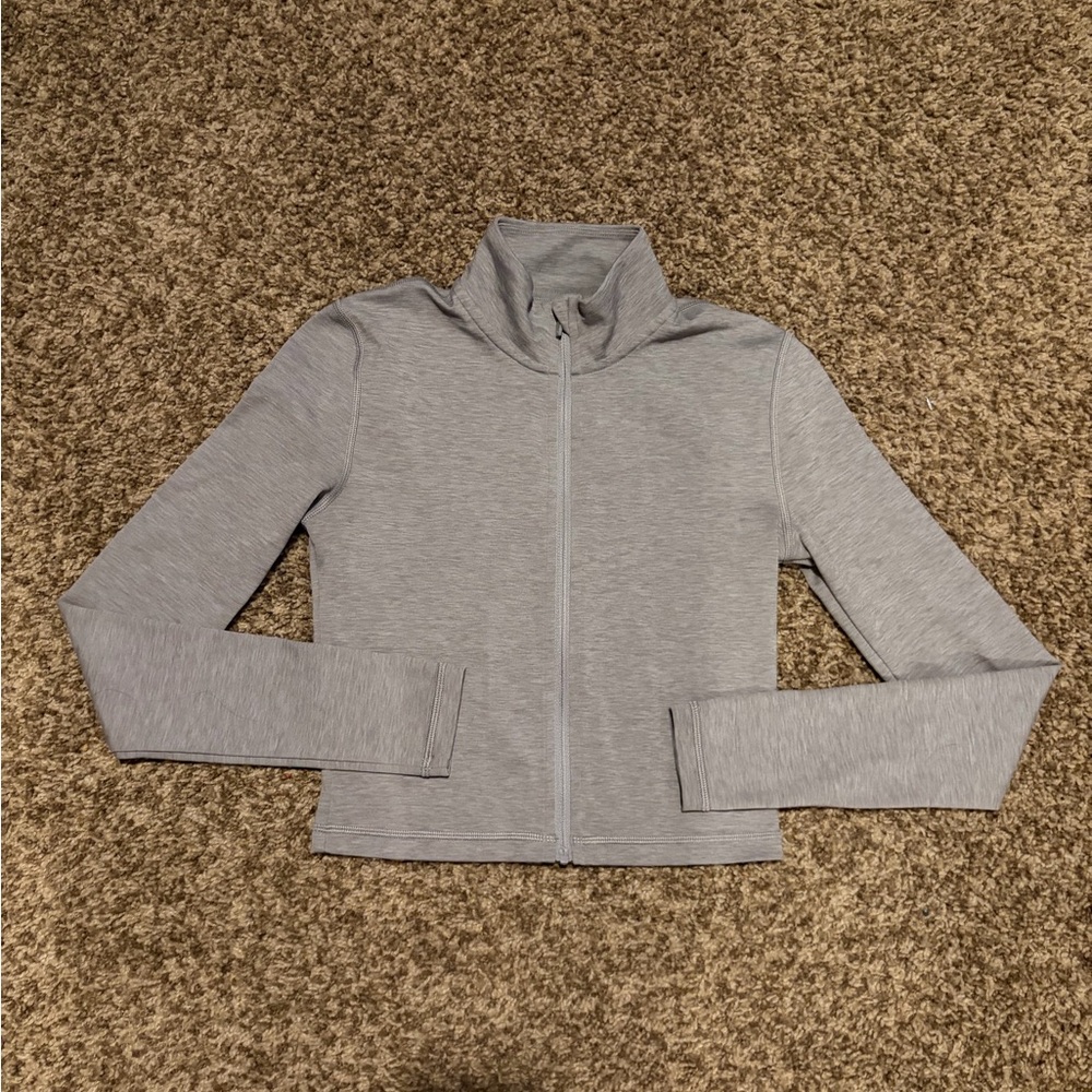 Aritzia Gray Quarter-Zip Pullover - image 1